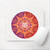 Kosmische Mandala Mousepad (Mit Mouse)