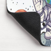 Kosmische Maus-Pad - weltraumbezogene Planeten und Mousepad (Ecke)