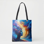 Kosmische Mindscape Art Tasche (Vorderseite)