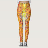 Kosmische Mischung von Zitrusfrüchten Leggings (Vorderseite)