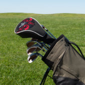 Kosmische Moth - Art Folklore Mothman Golf Headcover (In SItu)