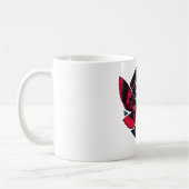 Kosmische Moth - Art Folklore Mothman Kaffeetasse (Links)