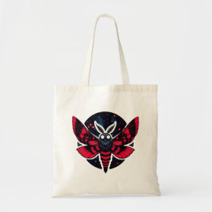 Kosmische Moth - Art Folklore Mothman Tragetasche