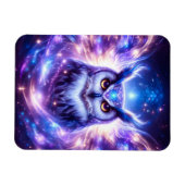 Kosmische Mystische Weisheit Himmelsgeist Eule  Magnet (Horizontal)