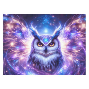Kosmische Mystische Weisheit Himmelsgeist Eule Tischdecke