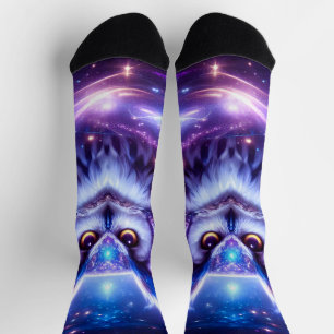 Kosmische Mystische Weisheit Himmlische Spirituell Socken