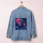 Kosmische Neonqualle Jeansjacke (Hangar)