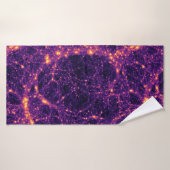 Kosmische Netz Badehandtuch (Badehandtuch)