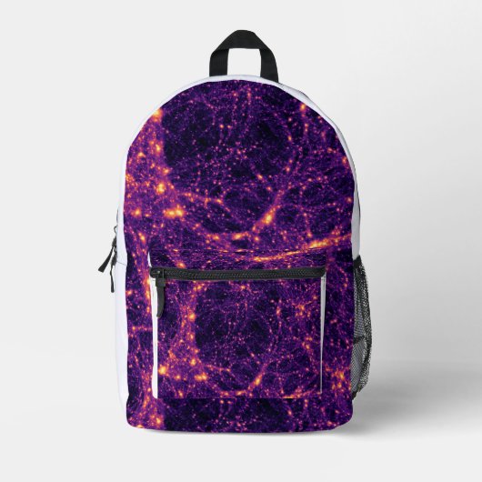 Kosmische Netz Bedruckter Rucksack (Vorderseite)