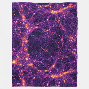 Kosmische Netz Fleecedecke