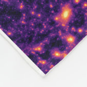 Kosmische Netz Fleecedecke (Ecke)