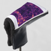 Kosmische Netz Golf Headcover (3/4 Vorderseite)
