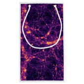 Kosmische Netz Kleine Geschenktüte (Rückseite)
