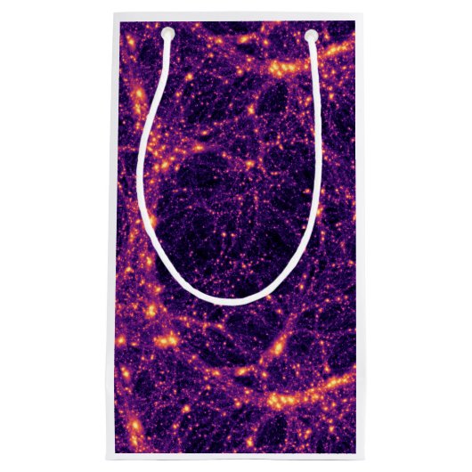 Kosmische Netz Kleine Geschenktüte (Vorderseite)