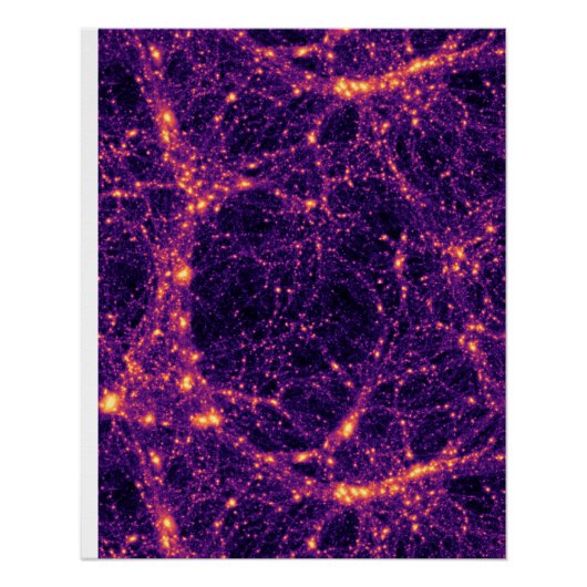 Kosmische Netz Poster (Vorderseite)