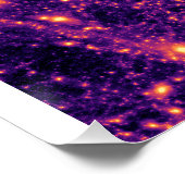 Kosmische Netz Poster (Ecke)