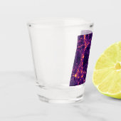 Kosmische Netz Schnapsglas (Links)
