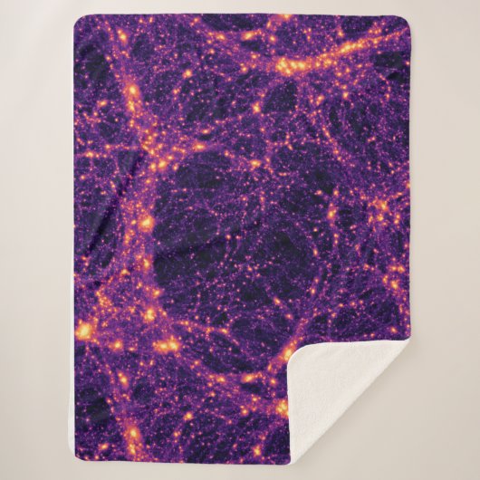 Kosmische Netz Sherpadecke (Vorderseite)
