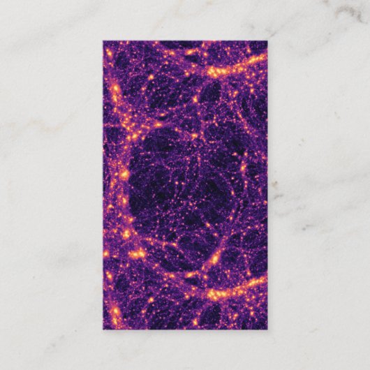 Kosmische Netz Visitenkarte (Vorderseite)