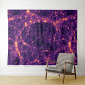 Kosmische Netz Wandteppich (Beispiel (Horizontal))
