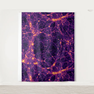 Kosmische Netz Wandteppich