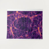 Kosmische Netz Wandteppich (Vorderseite (Horizontal))