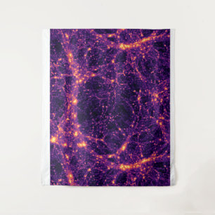 Kosmische Netz Wandteppich
