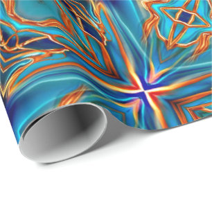 Kosmische Niederlassungs-Supernova Geschenkpapier