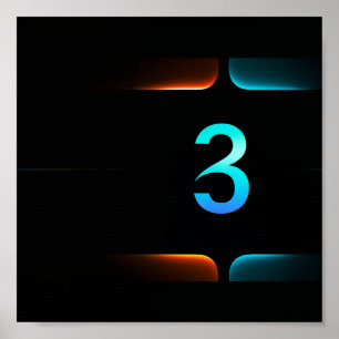 Kosmische Nr. 3 Poster