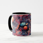 Kosmische Odyssee: Ätherische Nebula-Galaxie Tasse (Vorderseite Links)