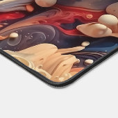 Kosmische Odyssee: Ätherischer Nebel, Galaxie-Schr Schreibtischunterlage (Ecke)