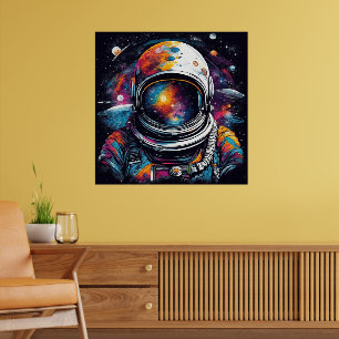 Kosmische Odyssee: Erforsche das Universum von Zuh Poster