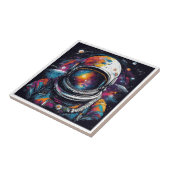 Kosmische Odyssee - Erleben Sie die Embrace des Un Fliese (Seite)