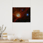 Kosmische Ornamente Poster (Küche)