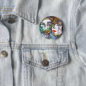 Kosmische Paare Button (Beispiel)