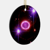 Kosmische Perlen Keramikornament (Rechts)