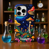 Kosmische Pilzblüte iPhone Hülle