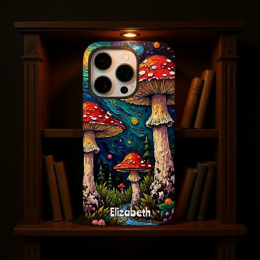 Kosmische Pinienwälder Case-Mate iPhone Hülle