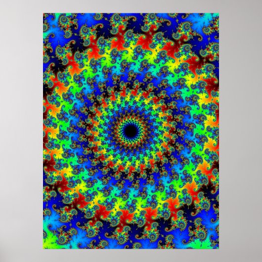 Kosmische Pizza Poster (Vorne)