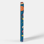 Kosmische Pizza Slice: Quirky Space Adventure Case-Mate iPhone Hülle (Rückseite / Rechts)