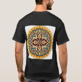KOSMISCHE PLANETEN-GRAFIKKUNST T-Shirt (Rückseite)