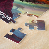 Kosmische Planeten und farbenfrohe Welten Puzzle (Seite)