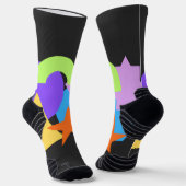 Kosmische Pop-Socken Socken (Gewinkelt)