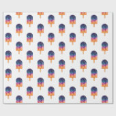 Kosmische Population Geschenkpapier (Flach)