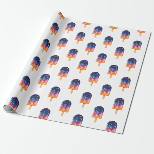 Kosmische Population Geschenkpapier (Ungerollt)