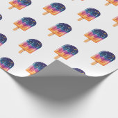 Kosmische Population Geschenkpapier (Ecke)