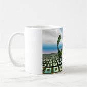 Kosmische Pudel-Tasse Kaffeetasse (Links)