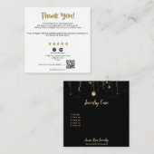 *~* Kosmische QR AP8 DANK IHNEN Gold Star Review Begleitkarte (Vorne/Hinten)