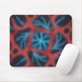 Kosmische radiale Burstdarstellung Metallwandkunst Mousepad (Mit Mouse)