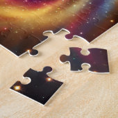 Kosmische Radiant-Indigofarben des Unendlichen Puzzle (Seite)